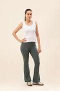 Olive Flared Legging
