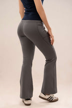 Grey Flared Legging