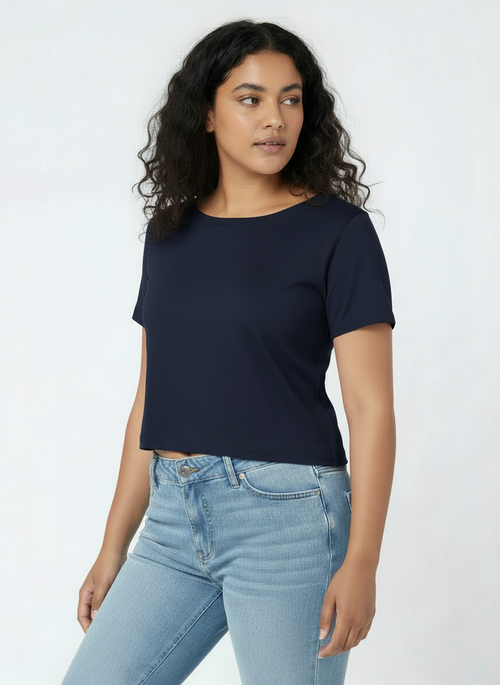 Crew Crop Tee