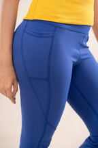 Royal Blue Flared Legging
