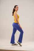 Royal Blue Flared Legging