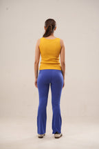 Royal Blue Flared Legging